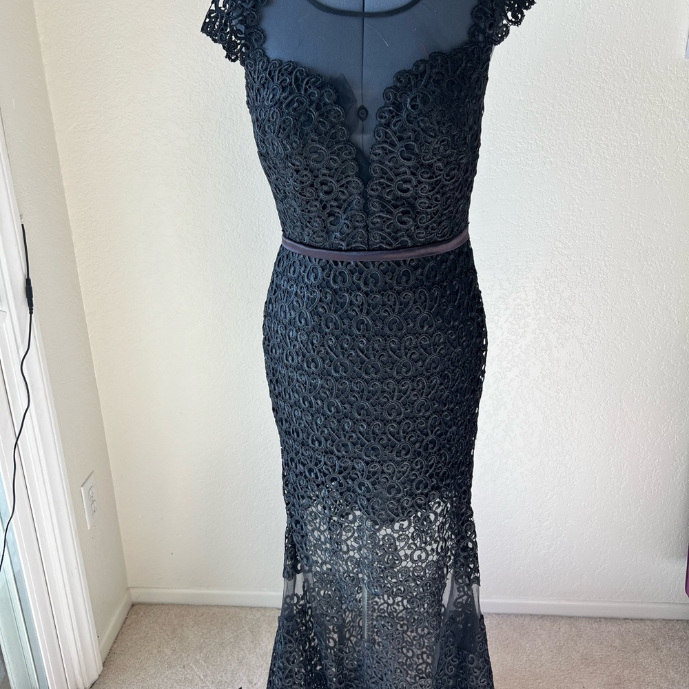 Black gown